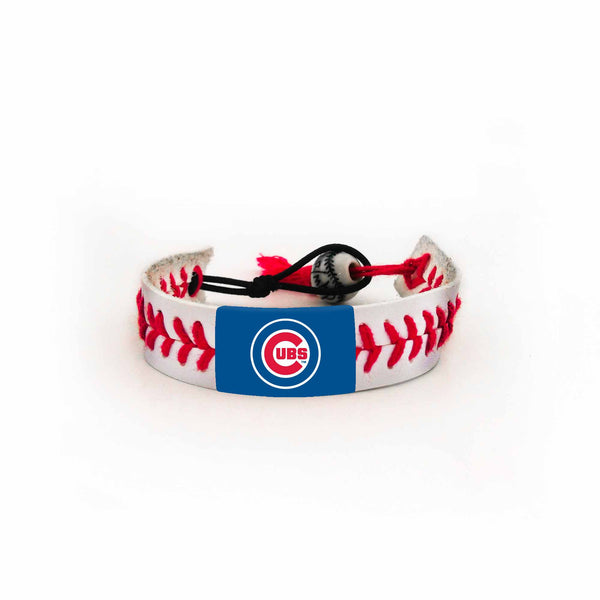 Chicago Cubs Baseball Stitch Bracelet