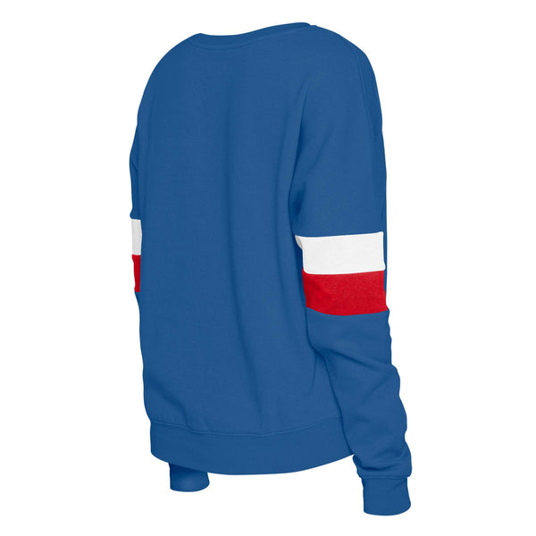 Chicago Cubs Ladies Bullseye Branded Crew Sweatshirt