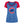 Load image into Gallery viewer, Chicago Cubs Ladies Two Tone Walking Bear V-Neck T-Shirt
