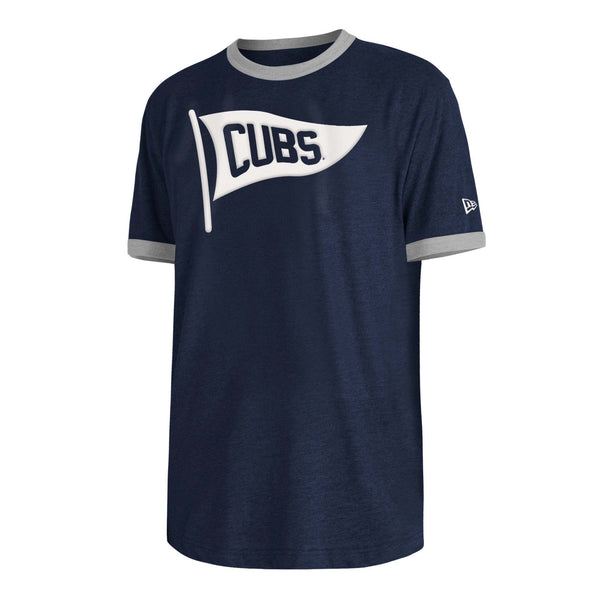 Chicago Cubs Double Sided Pennant Ringer 1914 T-Shirt