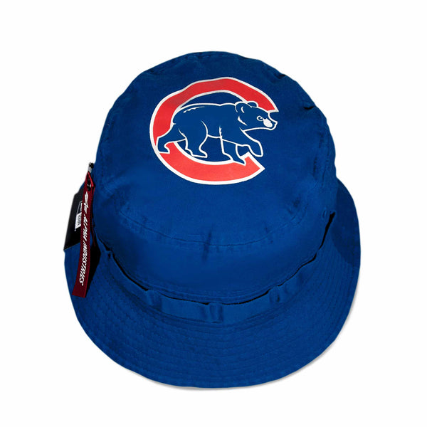 Chicago Cubs Alpha Industries Royal "C" Bucket Hat