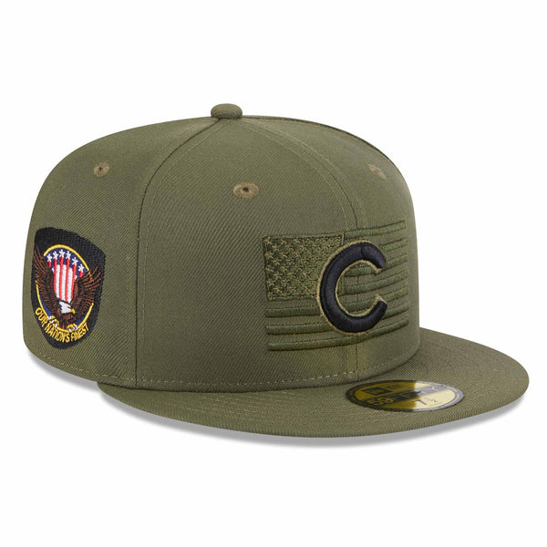 Chicago Cubs 2023 Armed Forces Day 59FIFTY Fitted Cap