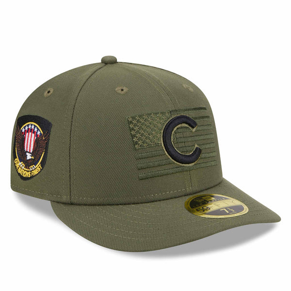 Chicago Cubs 2023 Armed Forces Day Low Profile 59FIFTY Fitted Cap
