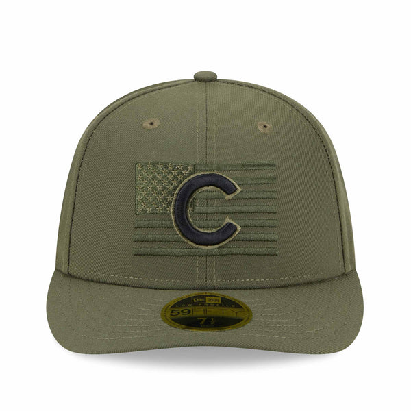 Chicago Cubs 2023 Armed Forces Day Low Profile 59FIFTY Fitted Cap
