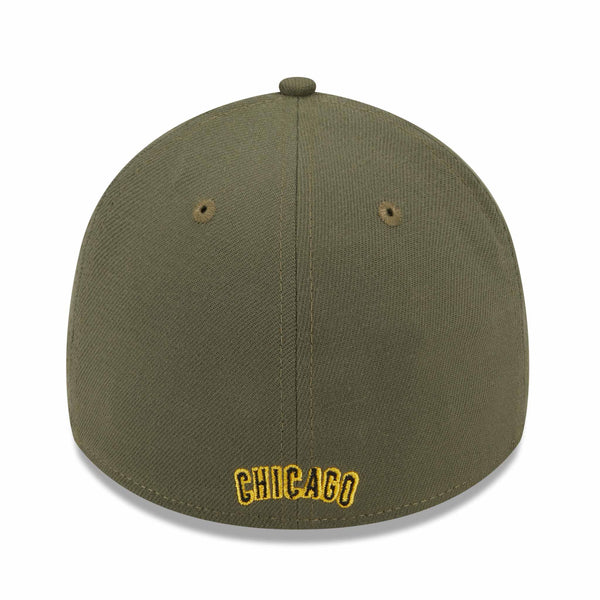 Chicago Cubs 2023 Armed Forces Day 39THIRTY Stretch Fit Cap