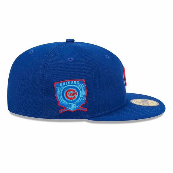 Chicago Cubs New Era 2023 Father's Day Side Patch 59FIFTY Fitted Hat, 7 1/4 / Blue
