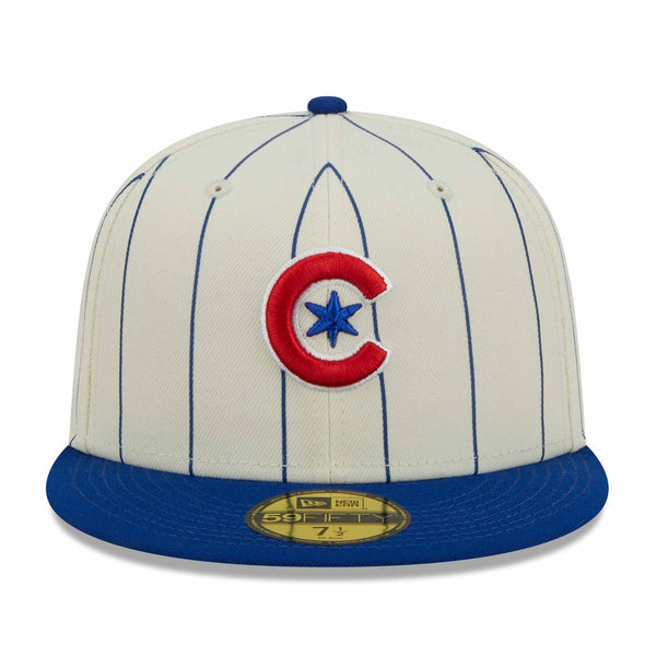 Chicago Cubs City Connect Cream Wordmark 59FIFTY Fitted Cap