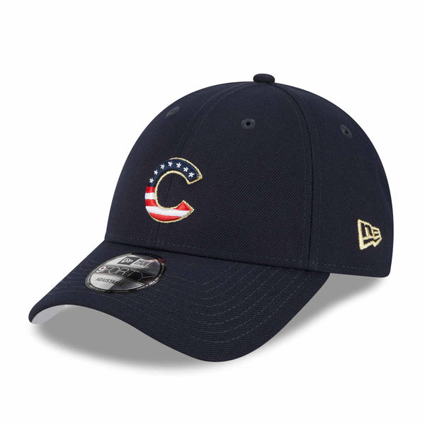 Chicago Cubs 2023 4th Of July 9FORTY Adjustable Cap