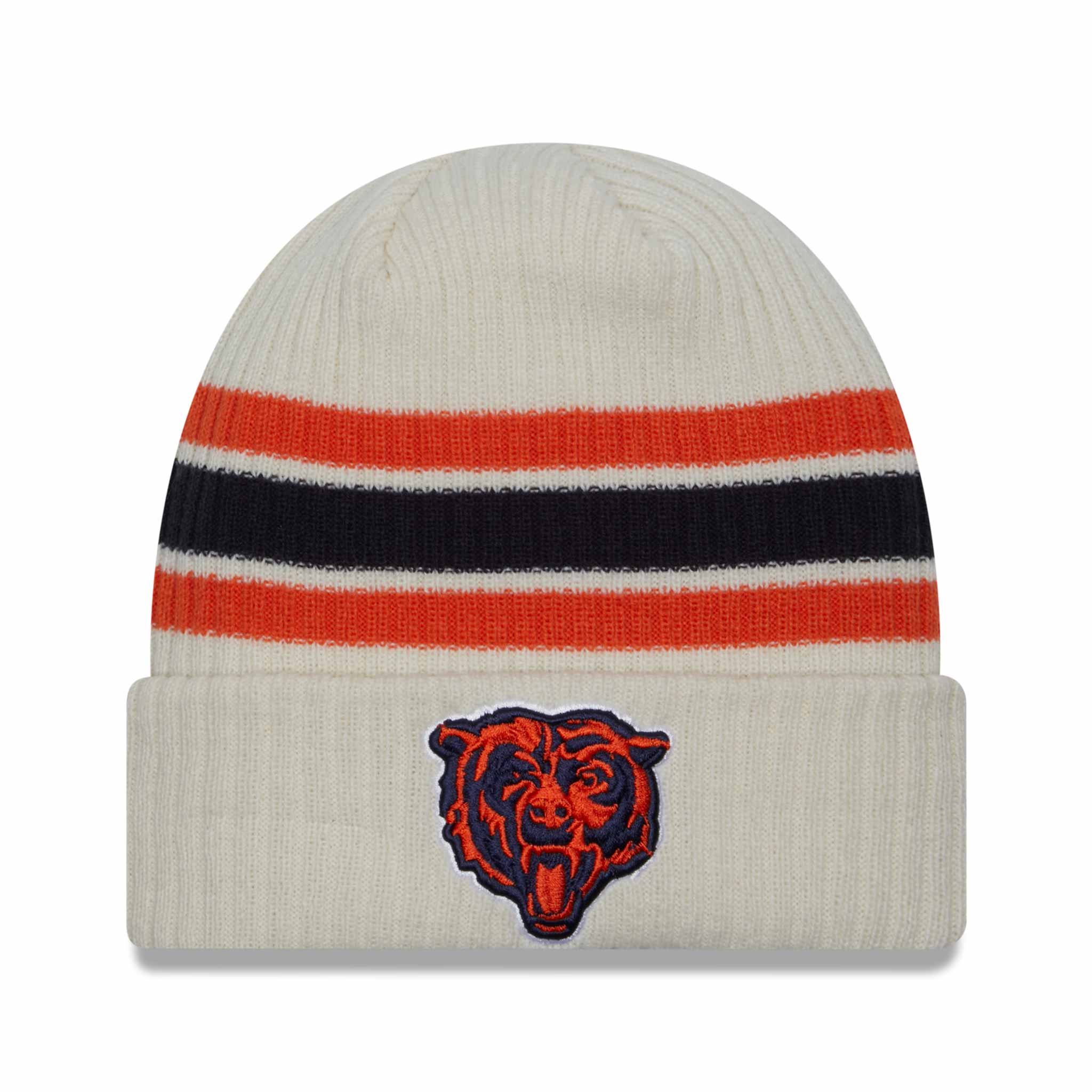 Chicago Bears Hat Orange Blue White Bear Hat With Ears Funky Fun Unisex Unisex Chicago Bears B Logo New Era 59FIFTY Fitted Hat  main image 2