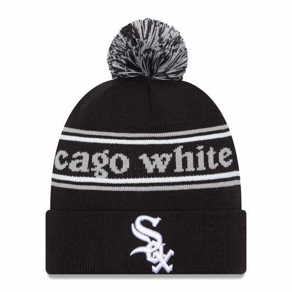 Chicago White Sox Cheer Pom Knit Hat