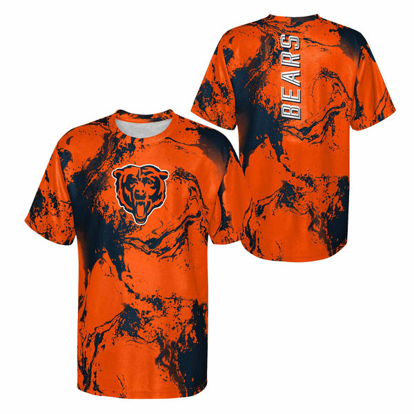 Chicago Bears Youth The Mix Dri-Tek T-Shirt - Main Image
