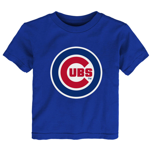 Chicago Cubs Toddler Bullseye Tee
