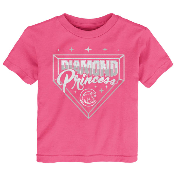 Chicago Cubs Toddler Diamond Princess T-Shirt