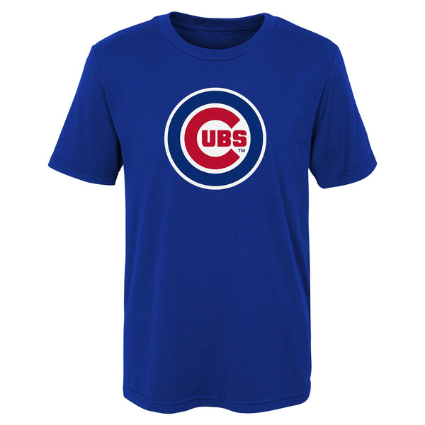 Chicago Cubs Youth Royal Bullseye T-Shirt