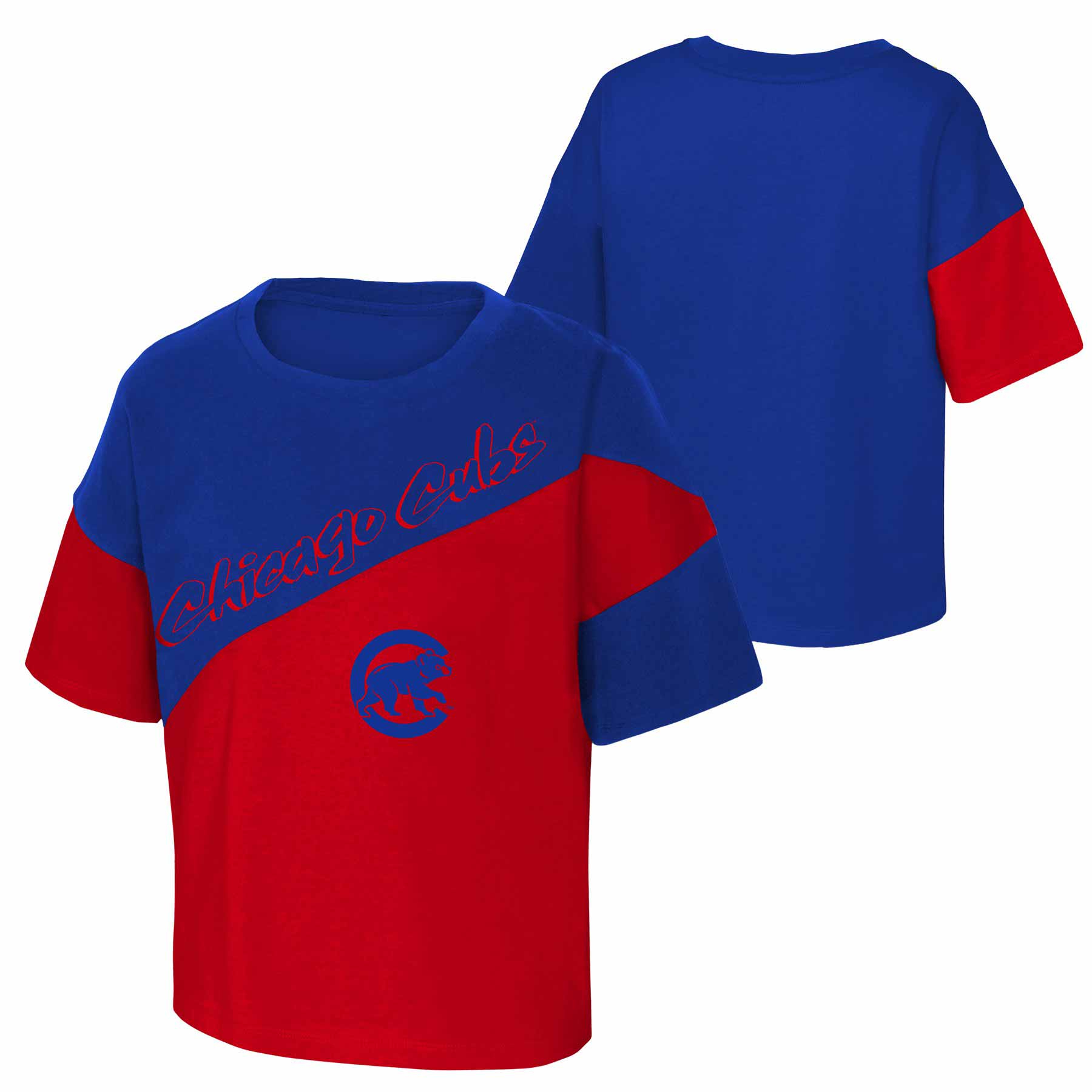 Outerstuff Chicago Cubs Youth Girls Power Up T-Shirt Medium = 8/10