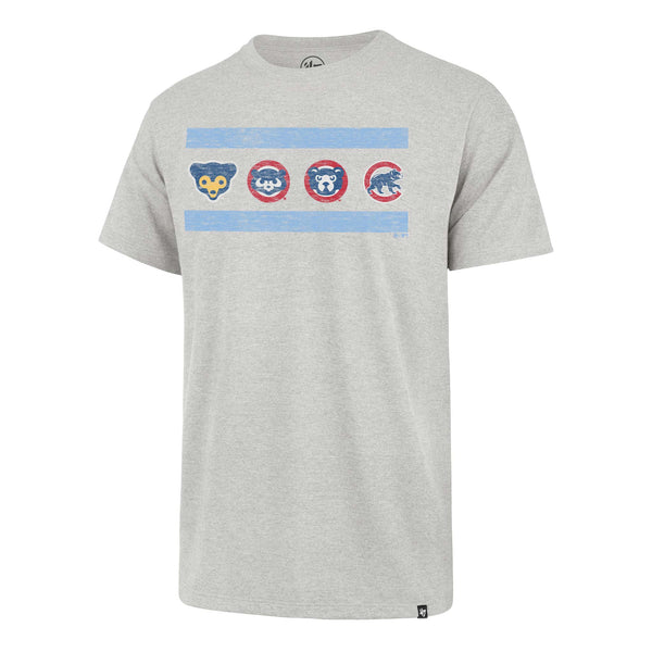 Chicago Cubs City Flag Multilogo Franklin T-Shirt