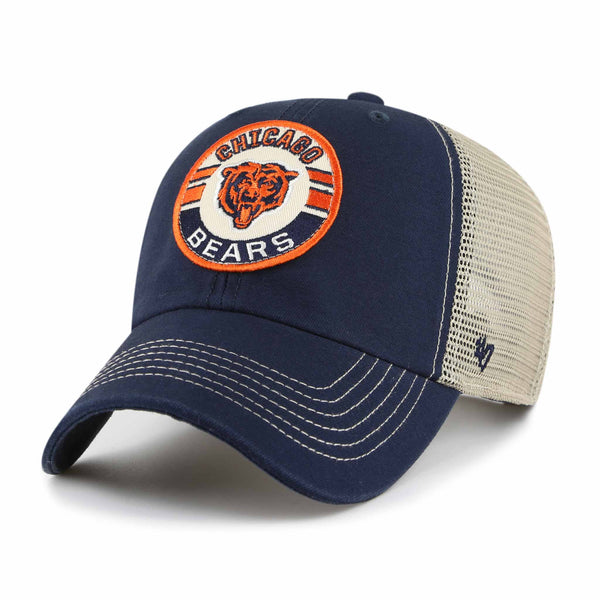 Chicago Bears Navy Notch Clean Up Adjustable Cap