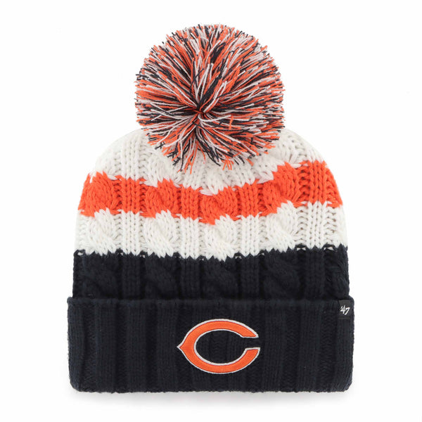 Chicago Bears Ladies Ashfield Pom Knit Hat