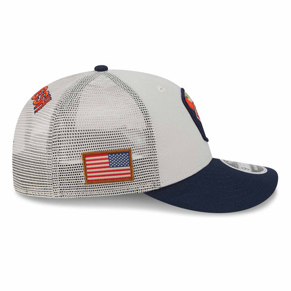 Chicago Bears 2023 Cream Salute To Service 9FIFTY Low Profile Snapback