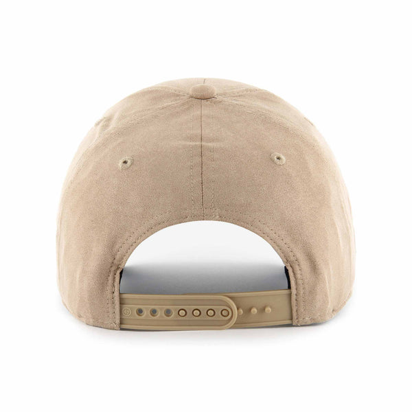 Chicago Cubs 2016 World Series Khaki Suede Captain Adjustable Cap