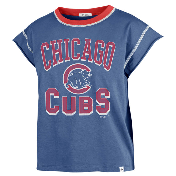 Chicago Cubs Ladies Sound Up Maya Sleeveless T-Shirt