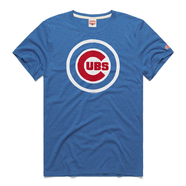 Chicago Cubs Homage Royal Bullseye T-Shirt