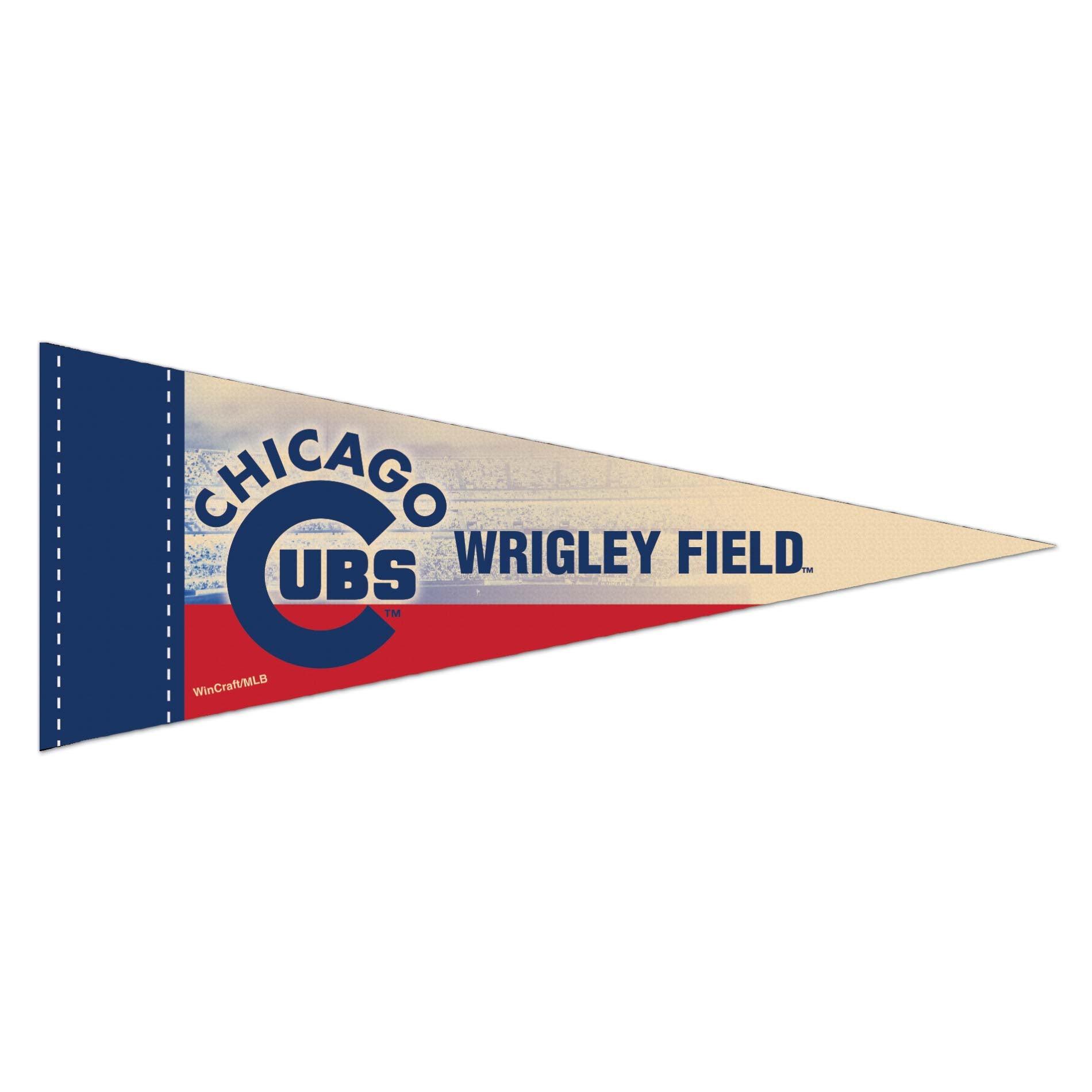 Chicago Cubs Wrigley Field Vintage Classic Mini Pennant Wrigleyville