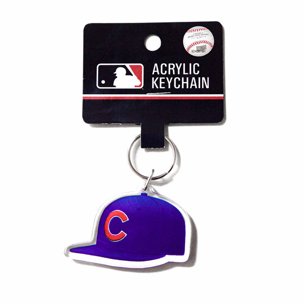 Chicago Cubs Acrylic Helmet Key Chain