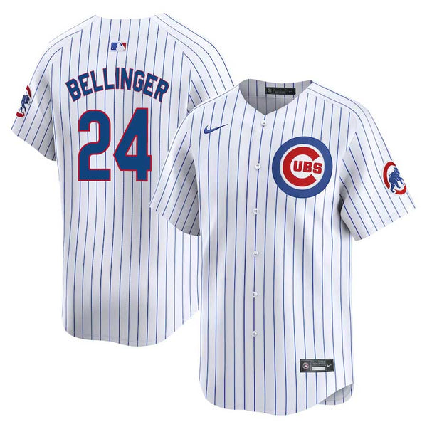 Chicago Cubs Cody Bellinger Youth Home Nike Vapor Limited Jersey W/ Authentic Lettering