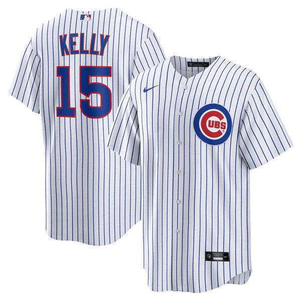 Chicago Cubs Carson Kelly Youth Nike Home Baseline Jersey With Authentic Lettering