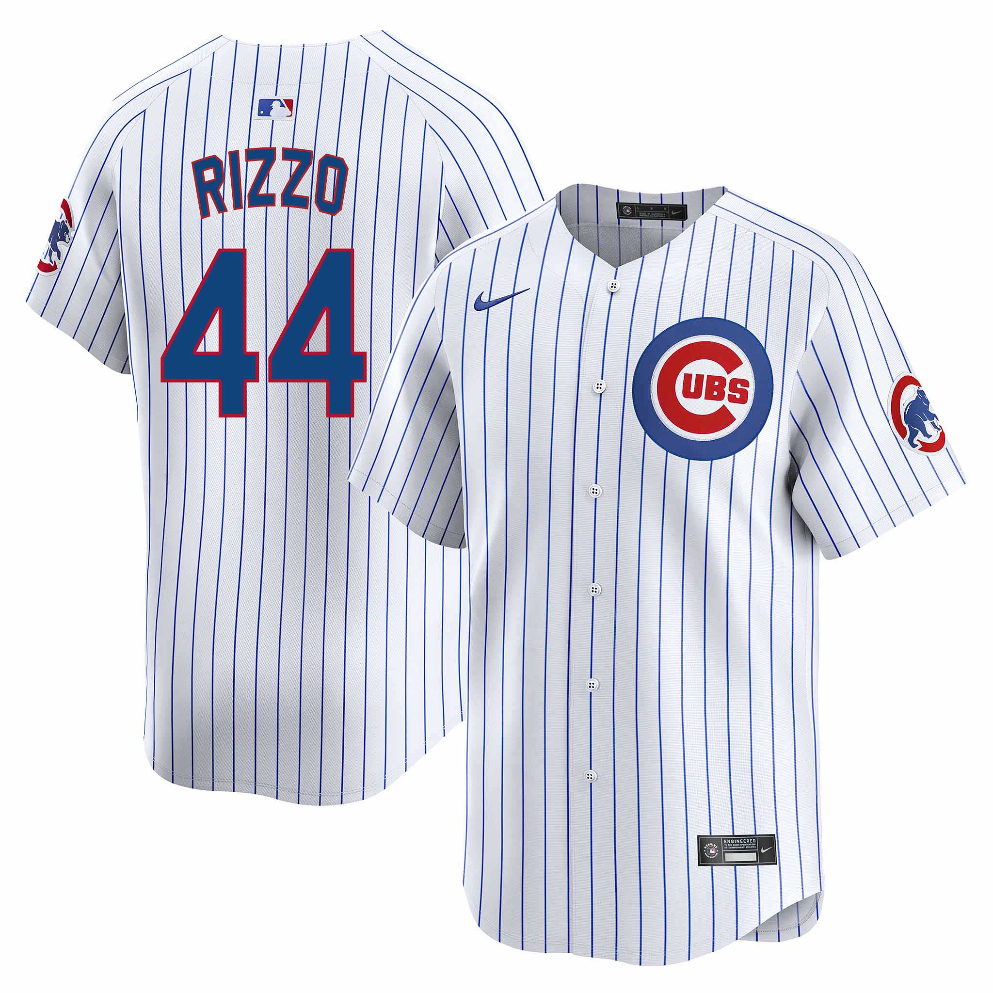 Chicago Cubs Anthony Rizzo Nike Home Vapor Limited Jersey W