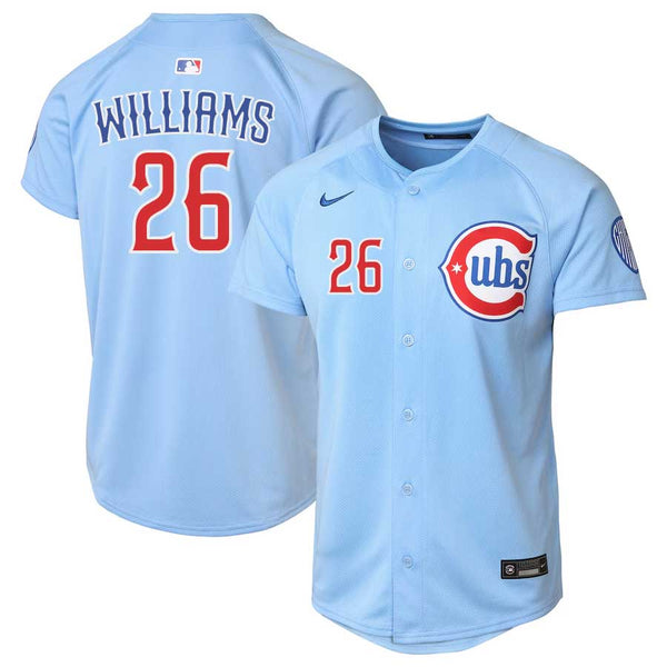 Chicago Cubs Billy Williams Youth Blues Alternate 2 Nike Vapor Limited Jersey