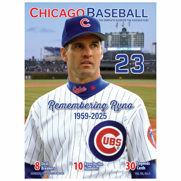 Chicago Baseball August/September 2025 Issue Program/Scorecard
