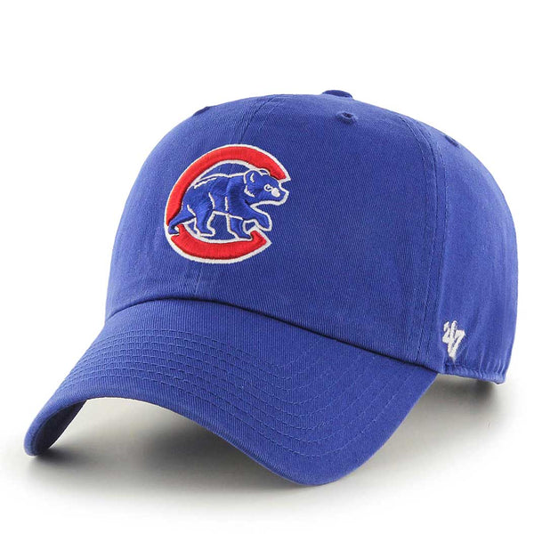 Chicago Cubs Walking Bear Clean Up Adjustable Cap