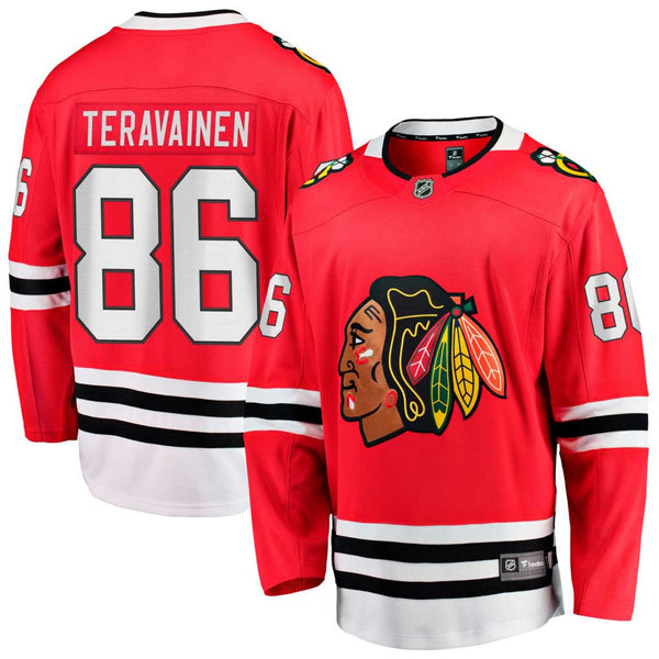 Chicago Blackhawks Teuvo Teravainen Home Breakaway Jersey w/ Authentic Lettering