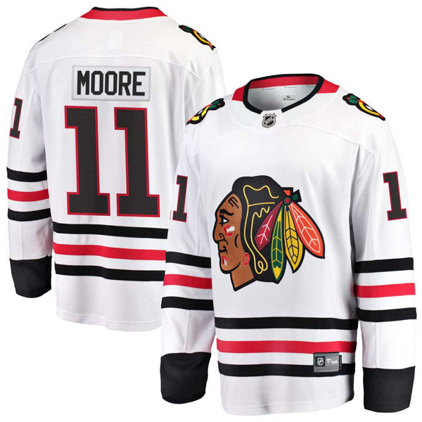 Chicago Blackhawks Oliver Moore Road Breakaway Jersey w/ Authentic Lettering