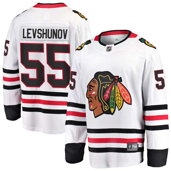 Chicago Blackhawks Artyom Levshunov Road Breakaway Jersey w/ Authentic Lettering