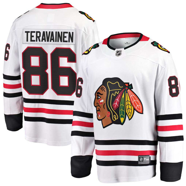 Chicago Blackhawks Teuvo Teravainen Road Breakaway Jersey w/ Authentic Lettering