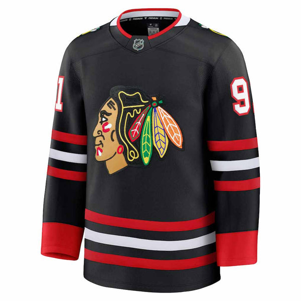 Chicago Blackhawks Frank Nazar Fanatics 2025 Alternate Premium Jersey w/ Authentic Lettering