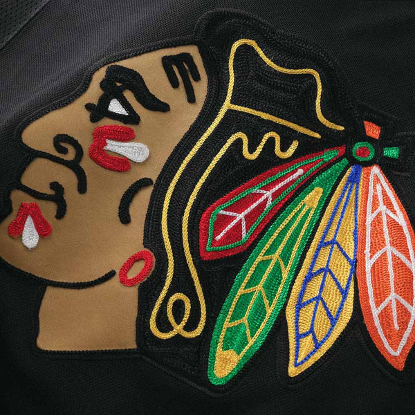 Chicago Blackhawks Frank Nazar Fanatics 2025 Alternate Premium Jersey w/ Authentic Lettering