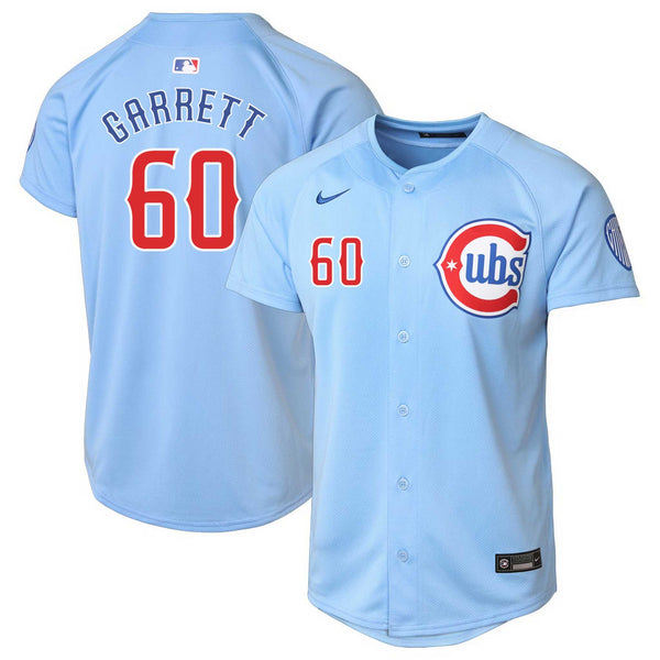 Chicago Cubs Braxton Garrett Nike Youth Blues Alternate 2 Home Run Jersey