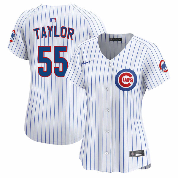 Chicago Cubs Tyrone Taylor Women's Nike Home Jersey With Authentic Lettering