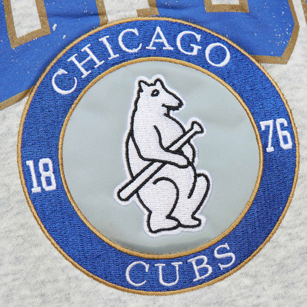 Chicago Cubs Premium Fleece Crew Vintage Logo