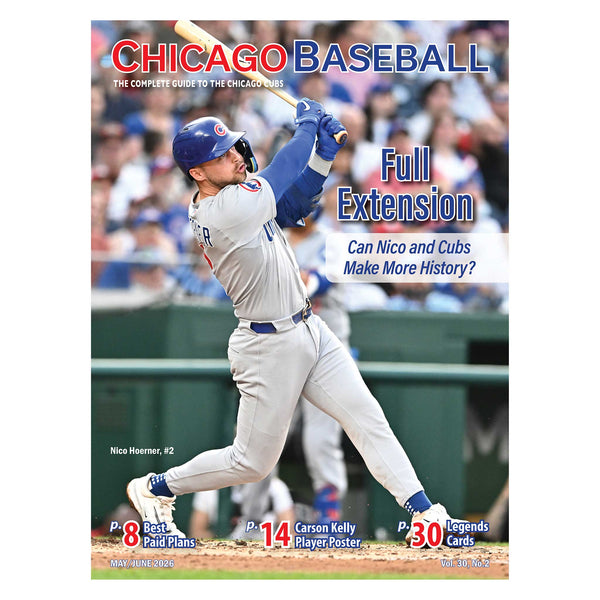 Chicago Baseball May/June 2026 Issue Program/Scorecard