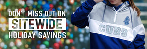 Don't miss out on sitewide holiday savings! Shop Chicago Cubs merchandise, including this Chicago Cubs 1914 Hooded Pullover Winbreaker Jacket from New Era.