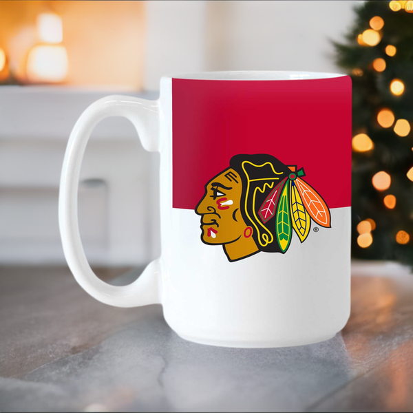 Chicago Blackhawks Colorblock Mug