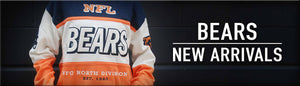 Shop Bears New Arrivals, including this Chicago Bears 47 Brand Sandstone Breeze By Maximalist Crewneck Sweatshirt.