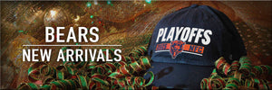 Shop Bears New Arrivals, including Chicago Bears 2025 Playoff Merchandise.