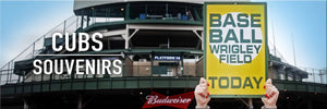 Shop Cubs Souvenirs, including wall art.
