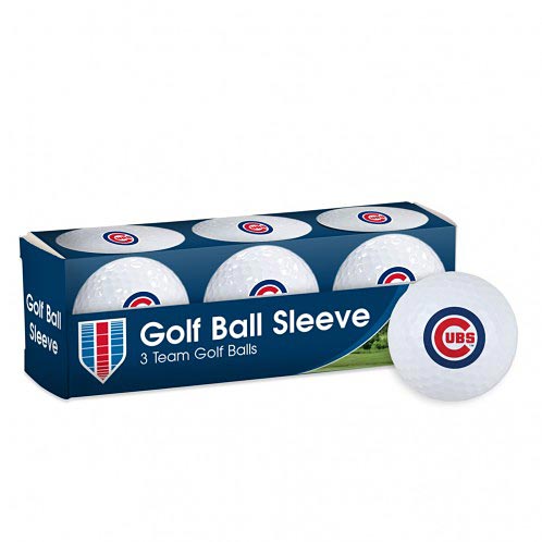 Chicago Cubs 3 Pack Golf Balls